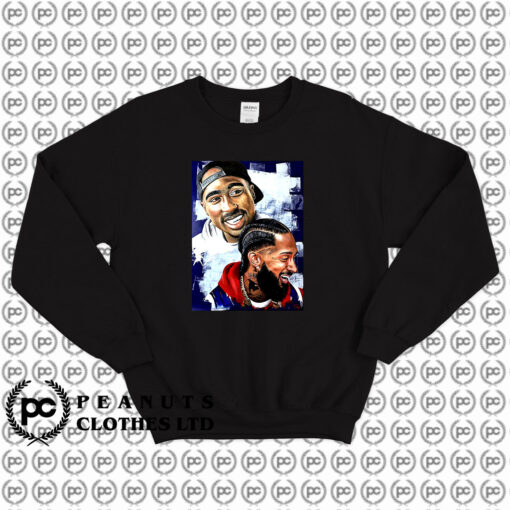 Nipsey Hussle 2 Pac Rare Vintage Sweatshirt