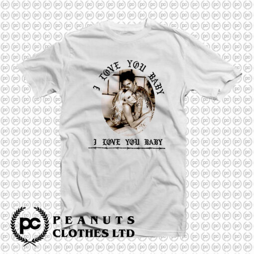 Pam and Tommy I Love You Baby T Shirt