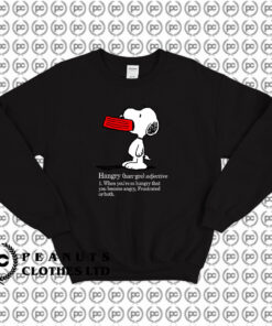 Peanuts Charlie Brown Snoopy Sweatshirt