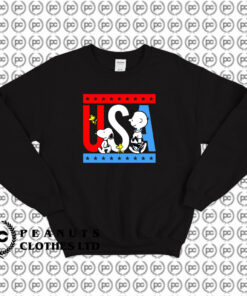 Peanuts Snoopy Americana USA Sweatshirt