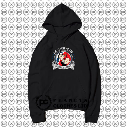 Popeye US Coast Guard Semper Paratus Hoodie