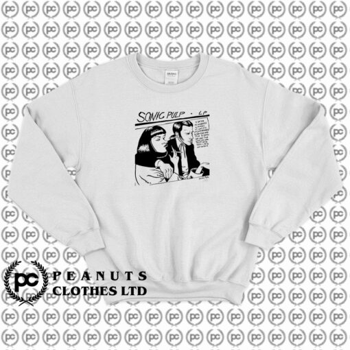 Pulp Fiction Sonic Youth Authentic Sweatshirt