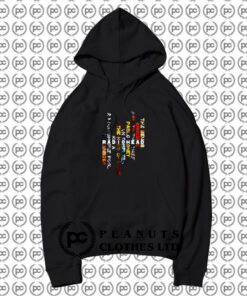 Radiohead Vertical Design Colorful Hoodie