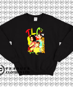 Rap Girl Group Tlc No Scrubs Rare VIntage Sweatshirt