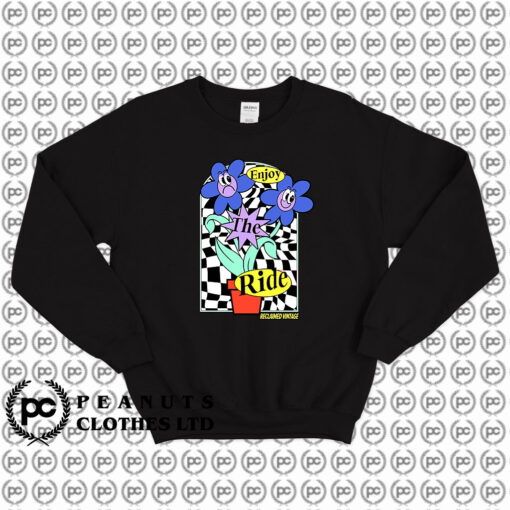 Reclaimed Enjoy The Ride Vintage Sweatshirt