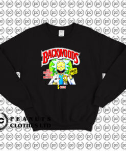 Rick Morty Backwoods All Natural Leaf Sweatshirt