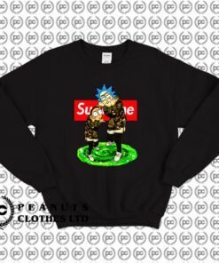 Rick Morty Supreme Thug Life Sweatshirt