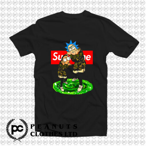 Rick Morty Supreme Thug Life T Shirt