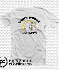 Snoopy Dont Worry be happy T Shirt