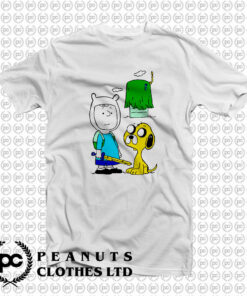 Snoopy Peanuts Adventure Time T Shirt