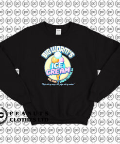 Special of Big Worms Ice Cream Sweatshirt