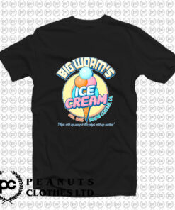 Special of Big Worms Ice Cream T Shirt