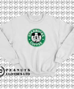 Starbucks Coffee Mickey Mouse Sweatshirt