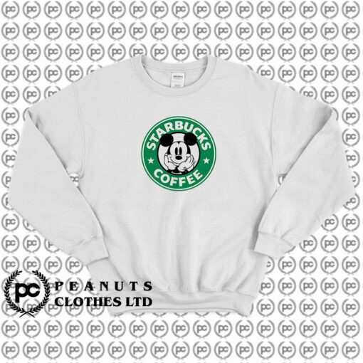 Starbucks Coffee Mickey Mouse Sweatshirt