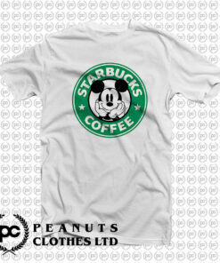 Starbucks Coffee Mickey Mouse T Shirt