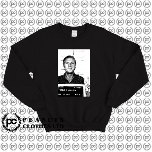 Steve Mcqueen Mugshot Sweatshirt