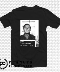 Steve Mcqueen Mugshot T Shirt