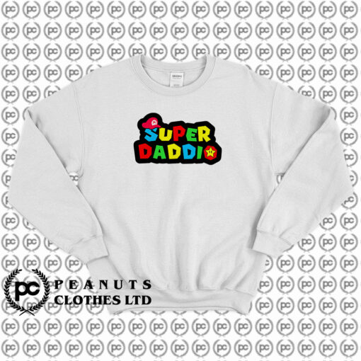 Super Daddio Mario Bros Sweatshirt