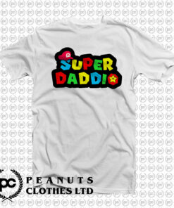 Super Daddio Mario Bros T Shirt