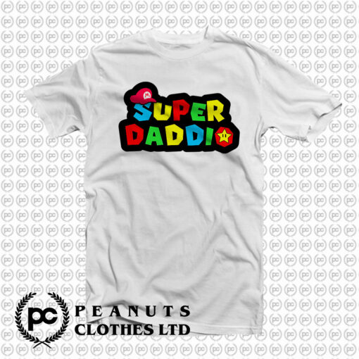 Super Daddio Mario Bros T Shirt