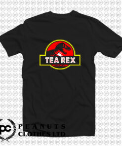 Tea Rex Jurassic Park Parody T Shirt