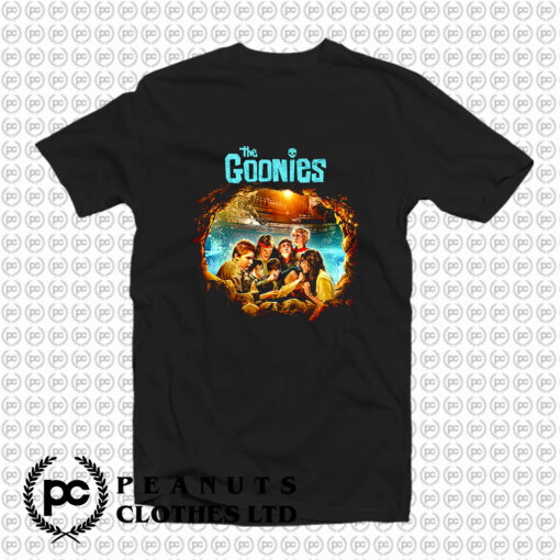 The Goonies Pirate Ship Cave T Shirt