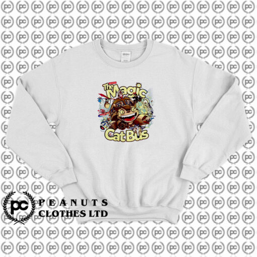 The Magic Cat Bus Totoro Authentic Vintage Sweatshirt