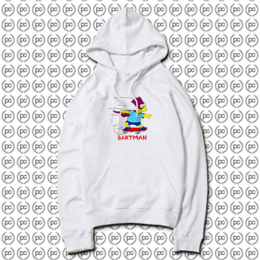 The Simpsons Bartman Skateboard Hoodie