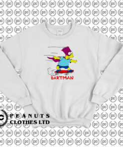 The Simpsons Bartman Skateboard Sweatshirt