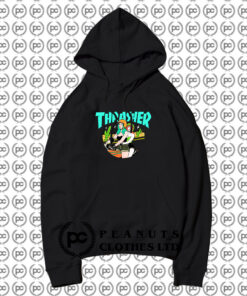 Thrasher Old Girl Moto Hoodie