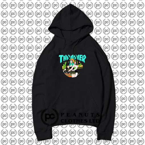 Thrasher Old Girl Moto Hoodie