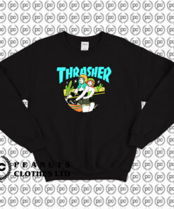 Thrasher Old Girl Moto Sweatshirt