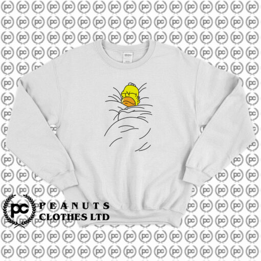 Toast Cinnamon Bun of Homer Simpsons Sweatshirt