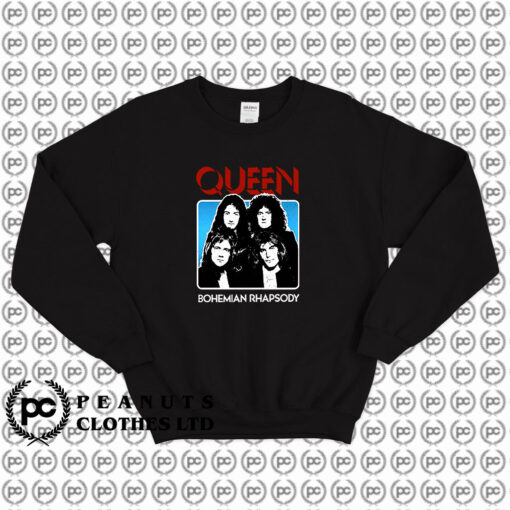 Vintage Bohemian Rhapsody Queen Band Sweatshirt