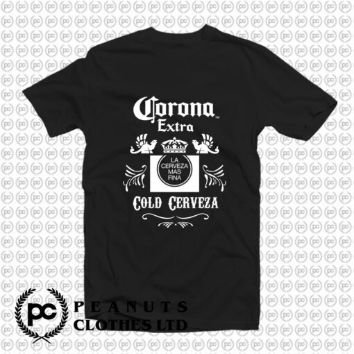 Vintage Corona Extra Cold Cerveza T Shirt