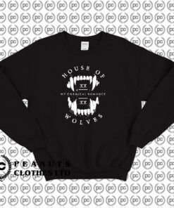 Vintage My Chemical Romance House Of Wolves Sweatshirt