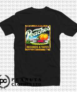 Vintage Peaches Records T Shirt