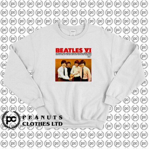 Vintage The Beatles VI Album Sweatshirt