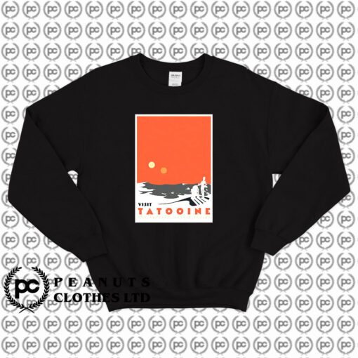 Visit Tatooine New Republic Travel Bureau Star Wars Sweatshirt