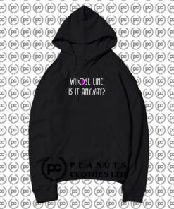 Whos Line Is It Anyways Retro Tv Show Hoodie