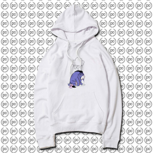 Winnie The Pooh Rainy Sad Eeyore Hoodie