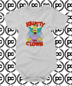 1994 Krusty The Clown The Simpsons Baby Onesie