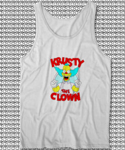 1994 Krusty The Clown The Simpsons Unisex Tank Tops