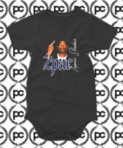 2pac Rap Vintage Rare Baby Onesie