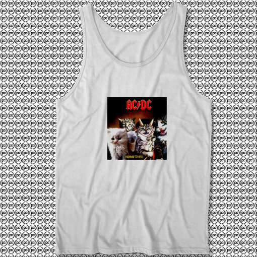 ACDC Cat Rock Band Highway To Hell Metal Unisex Tank Tops