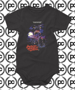 American Werewolf London Movie Baby Onesie