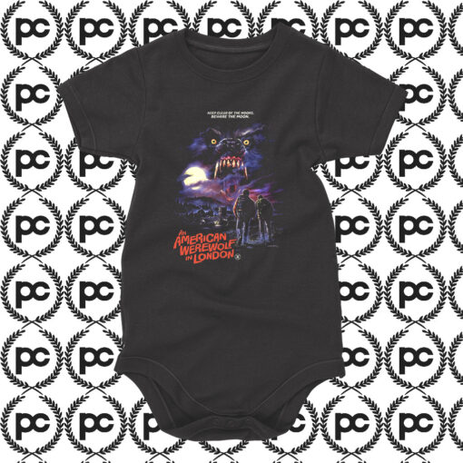 American Werewolf London Movie Baby Onesie