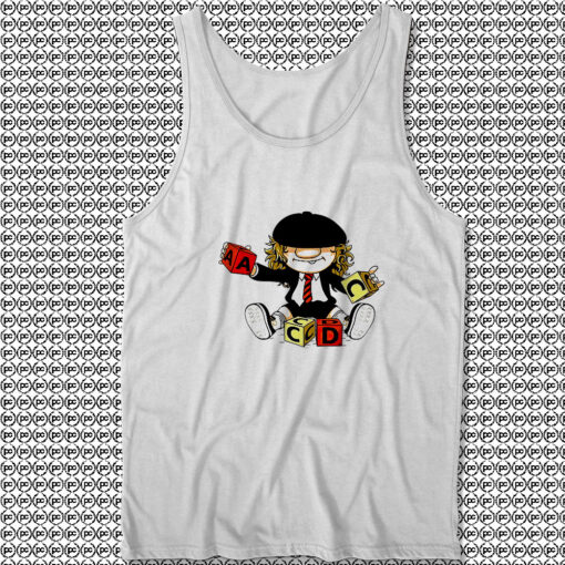 Angus Young Ugly ACDC Unisex Tank Tops