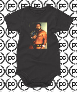 Arn Anderson The Enforcer Double A Baby Onesie