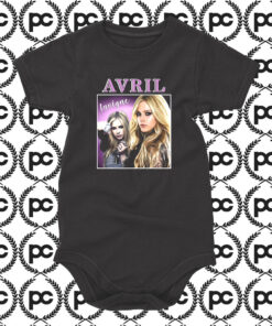 Avril Lavigne Homage Baby Onesie